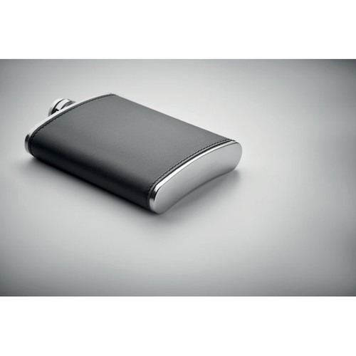 black SLIMMY Petaca fina de 200 ml