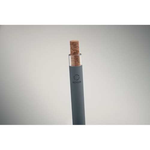 piedra BERGAMO + Bolígrafo aluminio reciclado