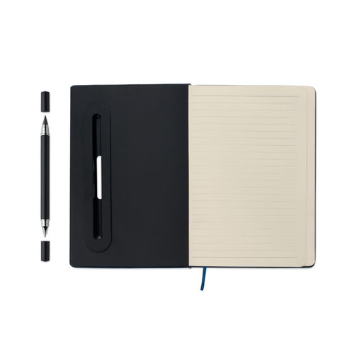 azul marino RINBOOK Libreta A5 con soporte