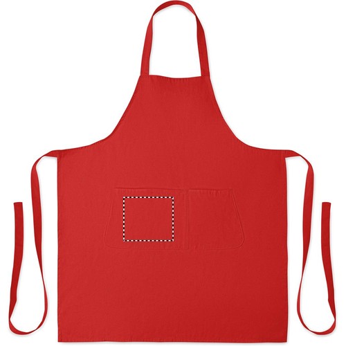 Emplacement de marquage : poche de droite
