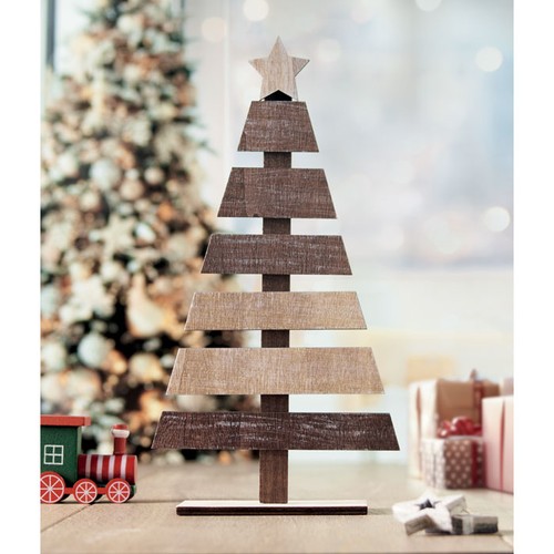 PUINEN Árbol de Navidad de madera