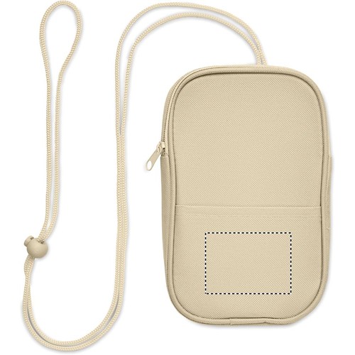 Emplacement de marquage : poche avant