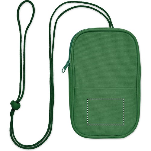 Emplacement de marquage : poche avant