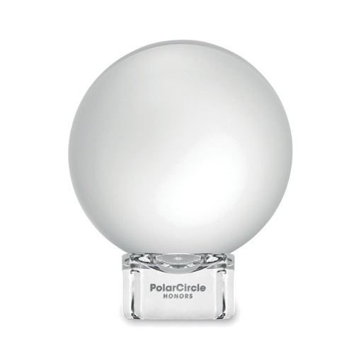 GLASSWARD Premio redondo de cristal