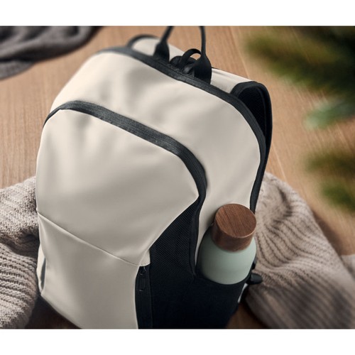 KOROVIN Mochila PU suave portátil 15