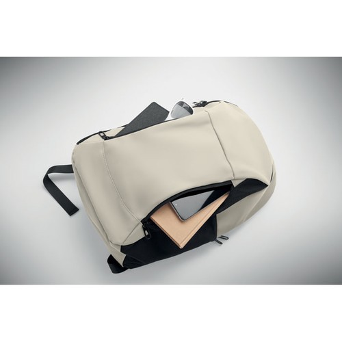 KOROVIN Mochila PU suave portátil 15