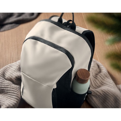 KOROVIN Mochila PU suave portátil 15