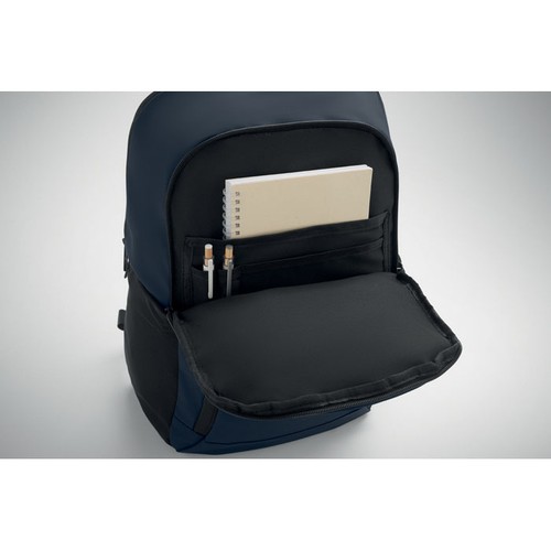 KOROVIN Mochila PU suave portátil 15