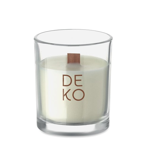 KIVAS WOOD Vela de cera vegetal 80 gr