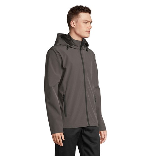 RACE HOODED MEN JACKET