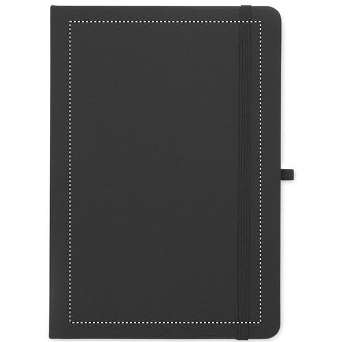 Emplacement de marquage : sur le devant du carnet