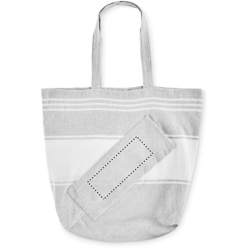 Emplacement de marquage : sac, derrière