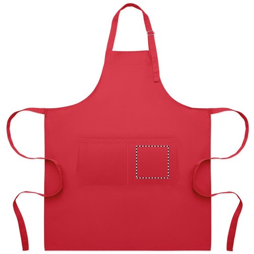 Emplacement de marquage : poche de gauche