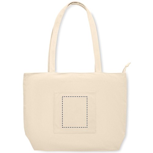 Emplacement de marquage : poche avant