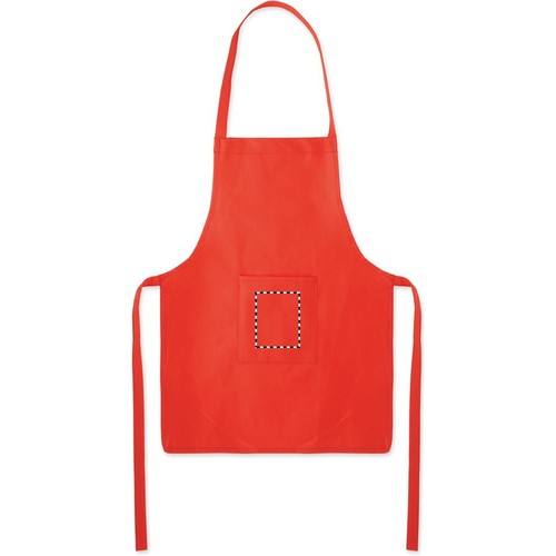 Emplacement de marquage : poche avant