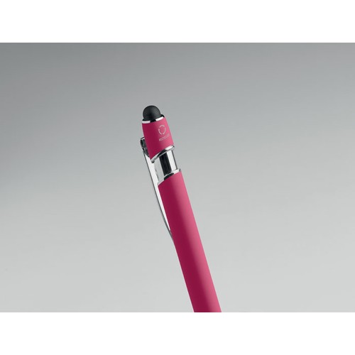 fucsia SIPARO Bolígrafo de aluminio gomoso