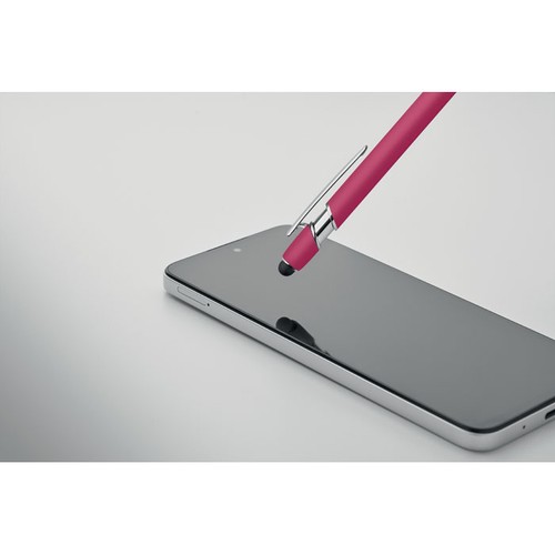 fucsia SIPARO Bolígrafo de aluminio gomoso