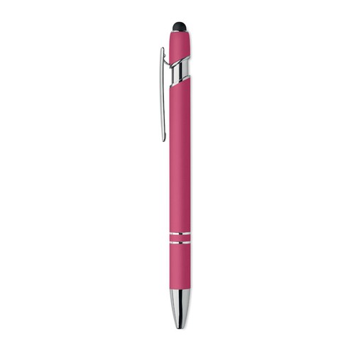 fucsia SIPARO Bolígrafo de aluminio gomoso