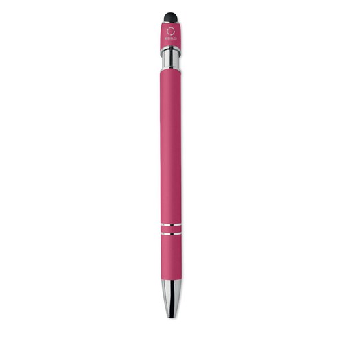 fucsia SIPARO Bolígrafo de aluminio gomoso