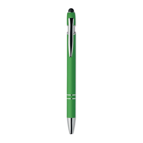 verde lima SIPARO Bolígrafo de aluminio gomoso