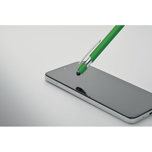 verde lima SIPARO Bolígrafo de aluminio gomoso
