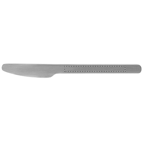 Emplacement de marquage : sur le couteau