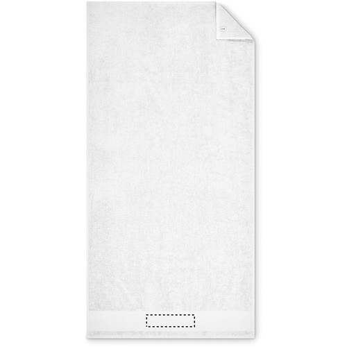 Emplacement de marquage : bandeau, centre
