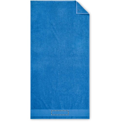 Emplacement de marquage : bandeau, centre