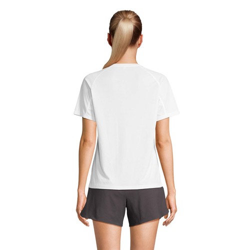 white VORTEX WOMEN CAMISETA