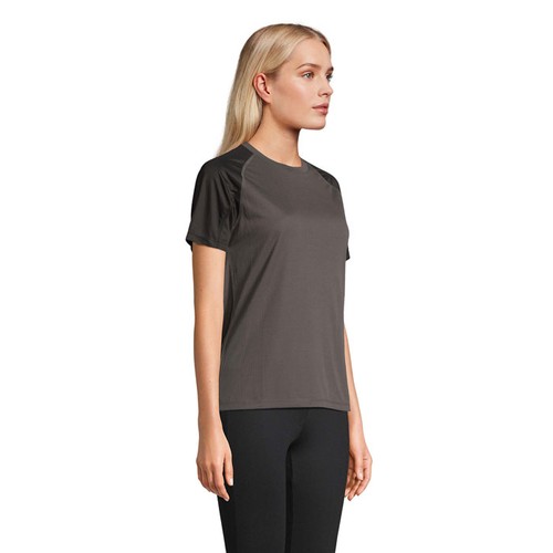 negro/antracita VORTEX WOMEN VORTEX WOMEN CAMISETA