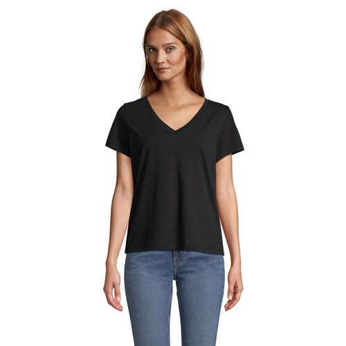 negro produndo REGENT V WOMEN REGENT V WOMEN CAMISETA
