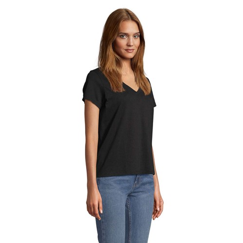 negro produndo REGENT V WOMEN REGENT V WOMEN CAMISETA