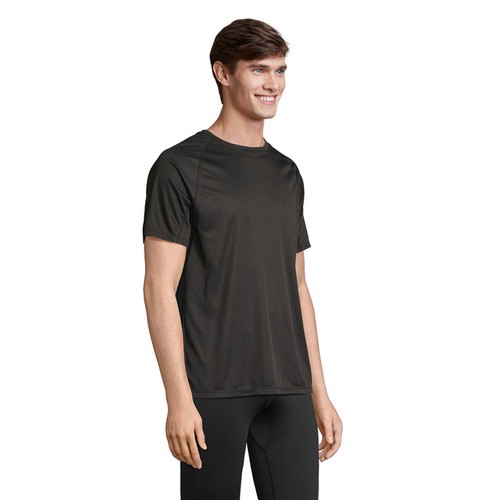 black VORTEX VORTEX CAMISETA RAGLÁN
