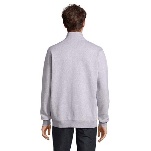 gris chiné COOPER COOPER SUDADERA CON CREMALLERA