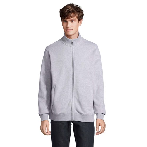 gris chiné COOPER COOPER SUDADERA CON CREMALLERA