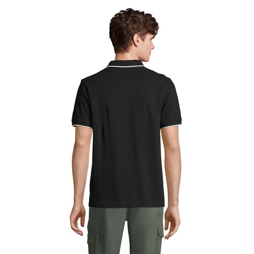 negro/blanco PALERMO PALERMO CAMISETA POLO
