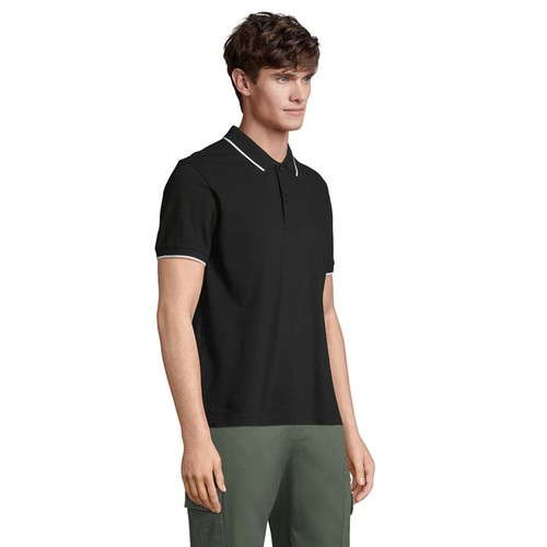 negro/blanco PALERMO PALERMO CAMISETA POLO