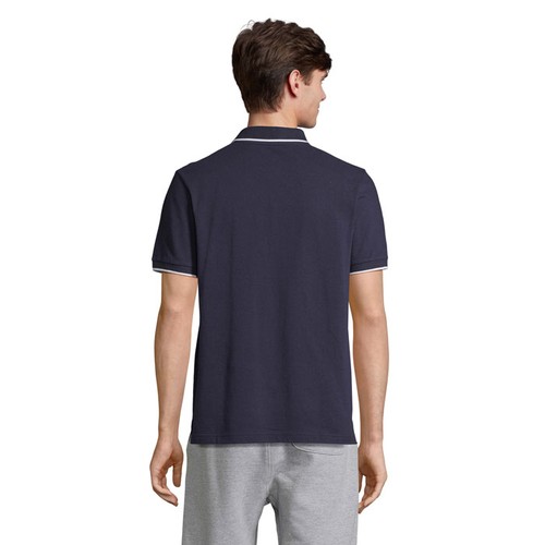 marina francesa/blanco PALERMO PALERMO CAMISETA POLO