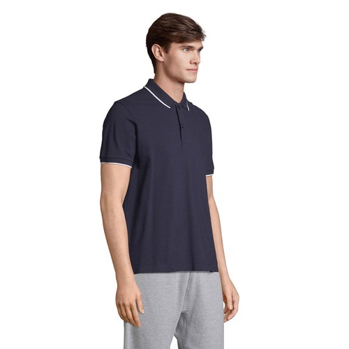 marina francesa/blanco PALERMO PALERMO CAMISETA POLO