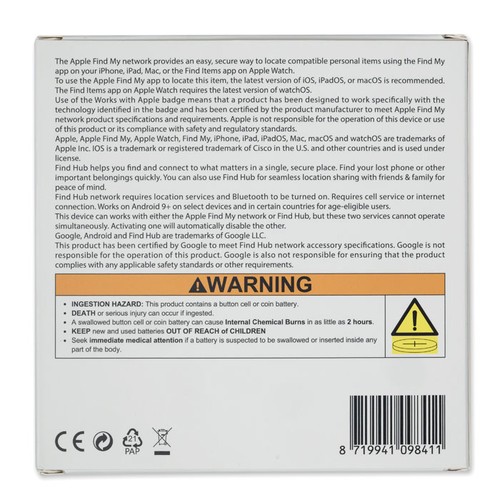 black LIFEMATE IN PU CASE Localizador inteligente