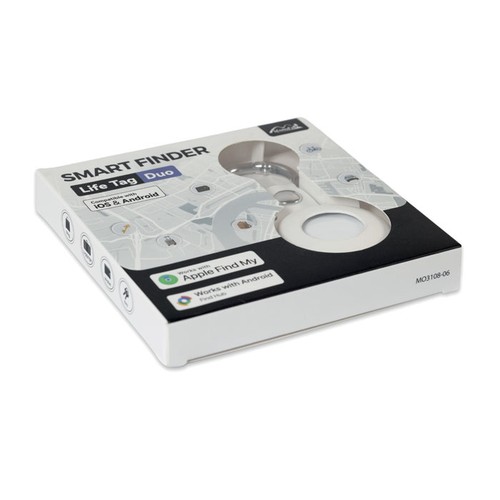 white LIFEMATE IN PU CASE Localizador inteligente