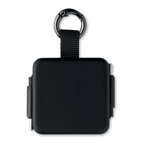 black SKILFUL Cable USB-C retráctil de 100 W