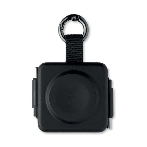 black SKILFUL Cable USB-C retráctil de 100 W