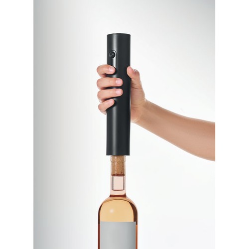 black VINO SET Set abridor de vino eléctrico