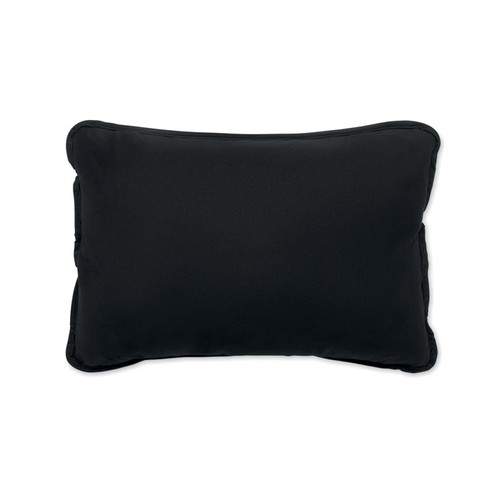 black SUICUSH Cojín de tela de ante