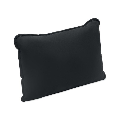 black SUICUSH Cojín de tela de ante