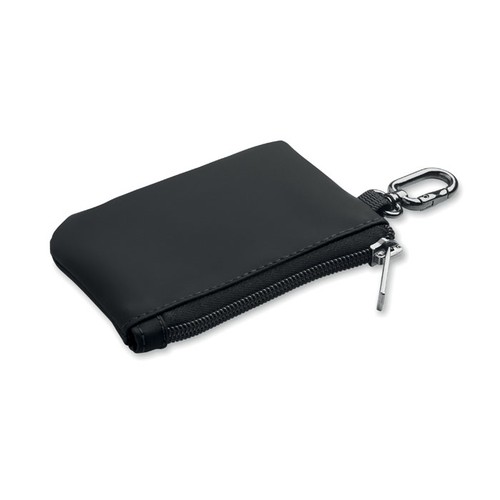 black GUARDO Cartera llavero PU y mosquetón