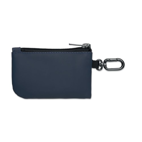 azul marino GUARDO Cartera llavero PU y mosquetón
