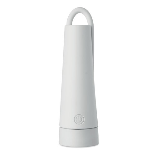 white TORCHLAMP lámpara y linterna 2 en 1