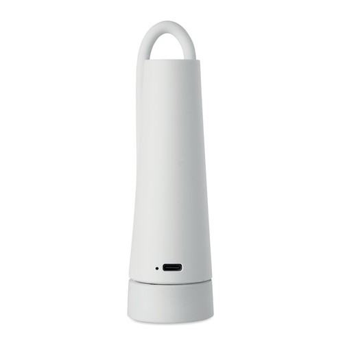 white TORCHLAMP lámpara y linterna 2 en 1